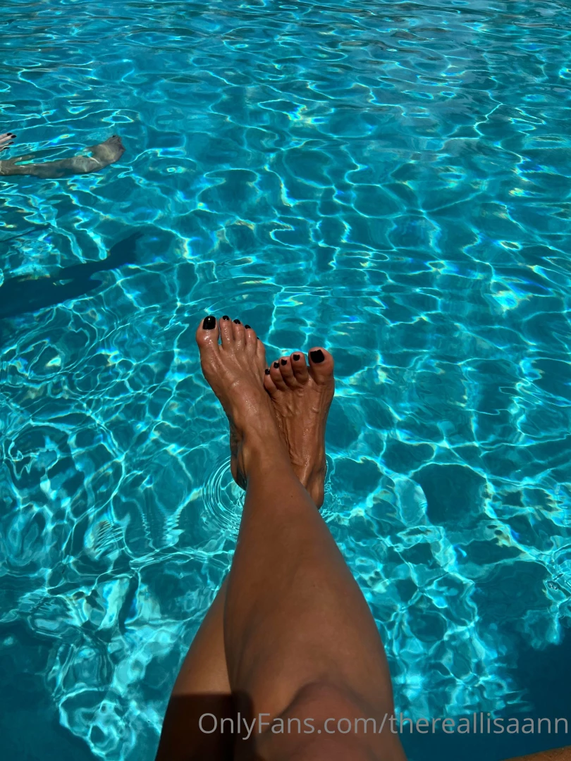 Just putting my feet in the water - it feels so good part 1 