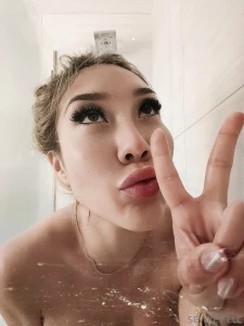 Best caption gets a freebie so make it good new shower video up dm for