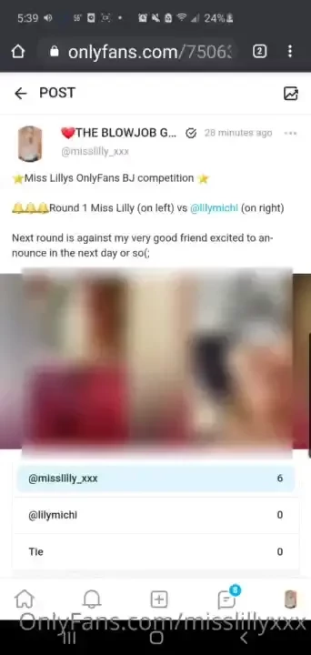 Come see both lillys battle it out with their blowjobs https onlyfans 