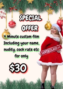 Merry christmas let me treat you to this incredible offer cock rate 4