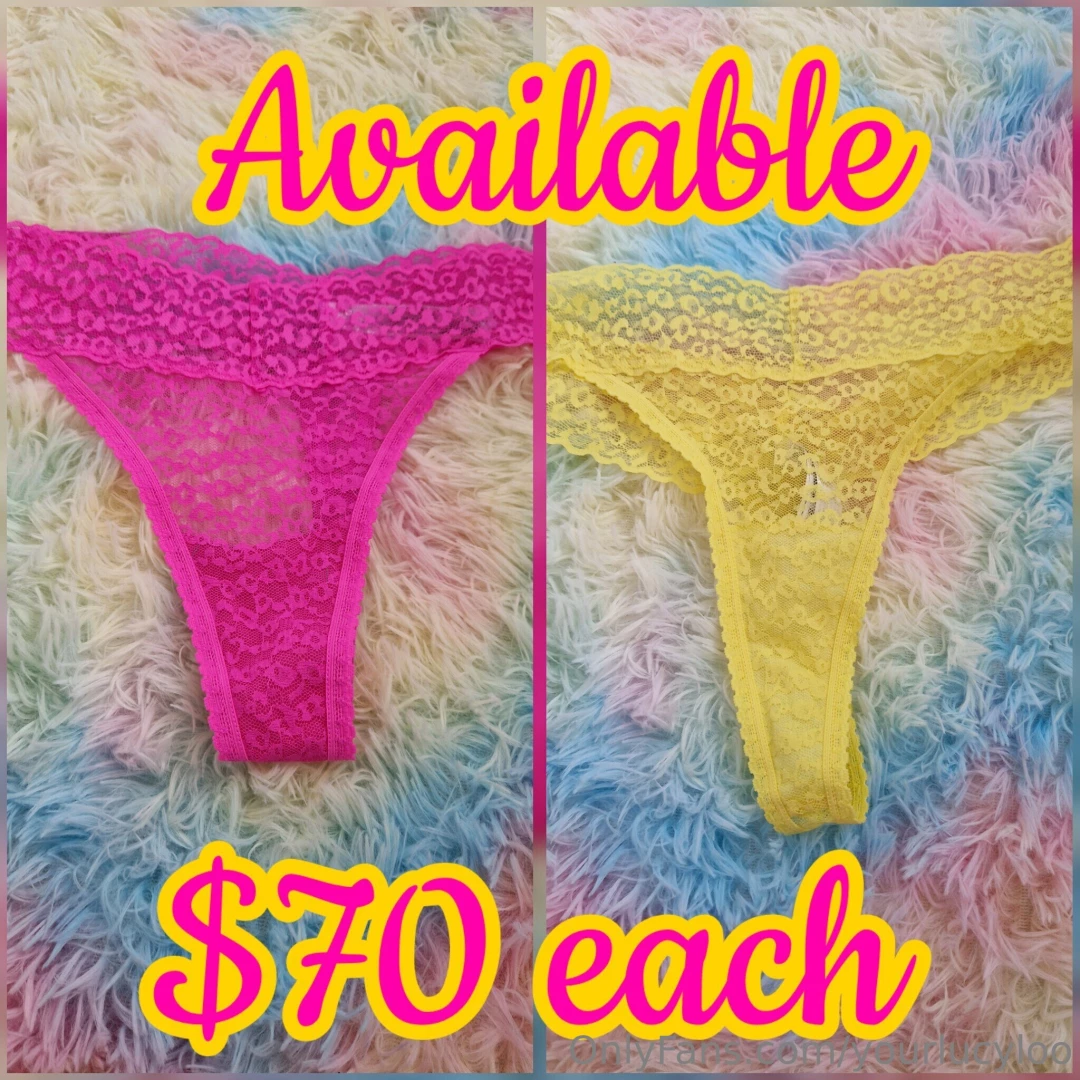 Perfect panties 70 a pair includes free postage a hand written letter 