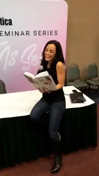 A little silliness from my book reading yesterday thelife 