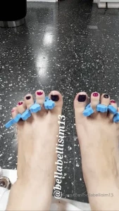 Do you like my pedicure part 7