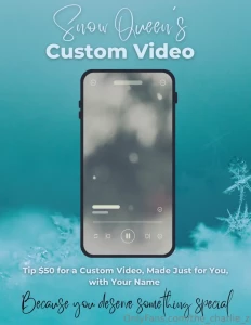 Get your custom video today for just 50 with name included