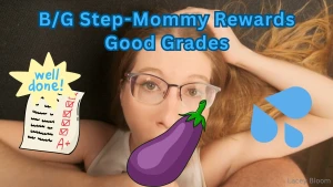 New video b g step-mommy rewards good grades good job honey step-mommy