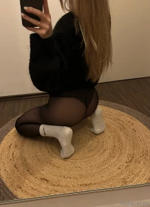 Nylons make your heart beat faster am i right