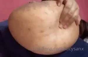 Im still surprised everyday with the size of my bigger boob love it part 1