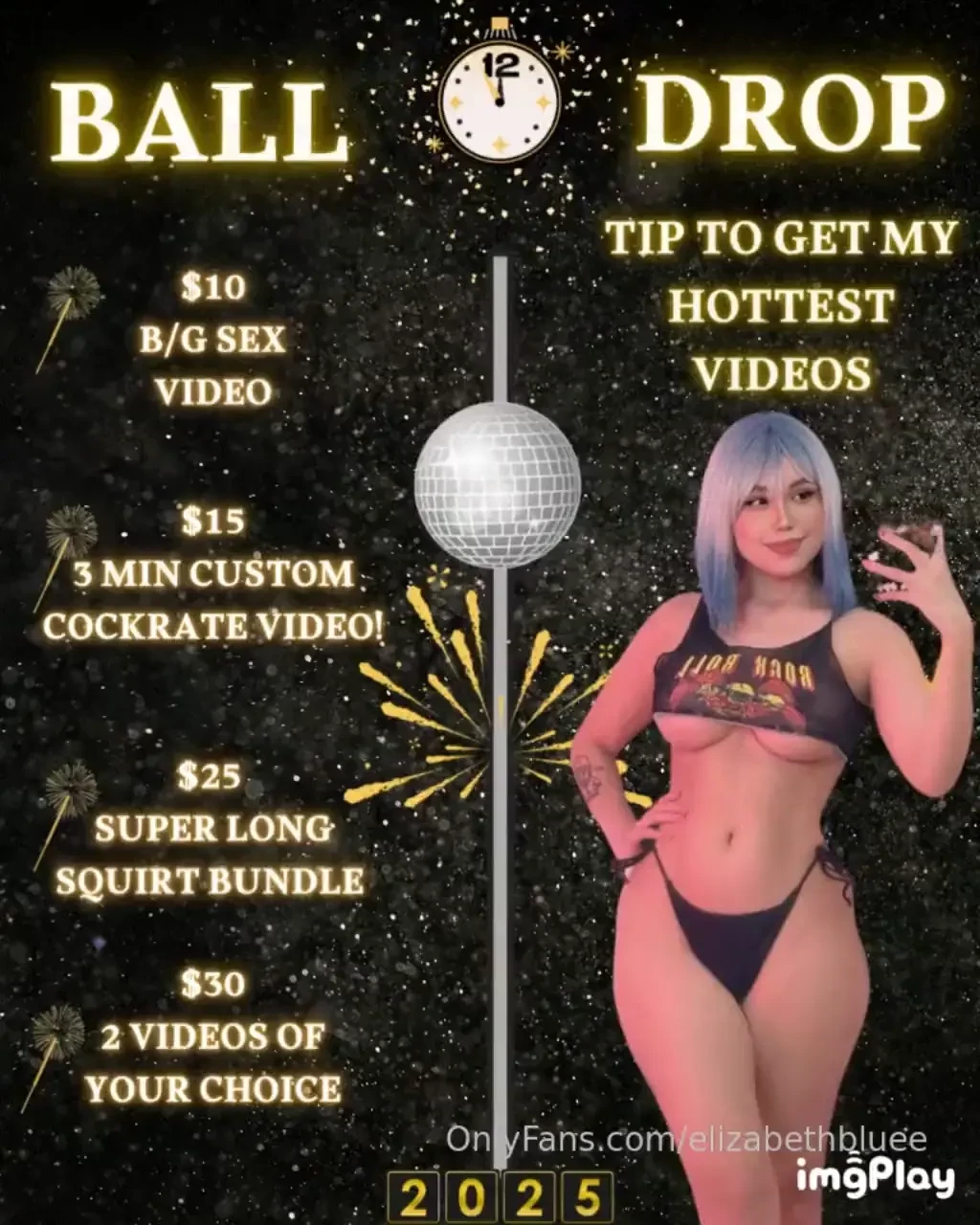 Tip 10 for b g sex video tip 15 for 3 min custom cockrate video tip 25 