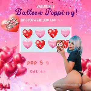 Choose the balloons you want to pop and take a chance 1 pop 15 2 pops