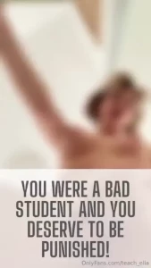 Prepare your naughty tongue your behavior needs to be corrected right