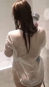 Why am i taking a shower with my shirt on the answer is tomorrow