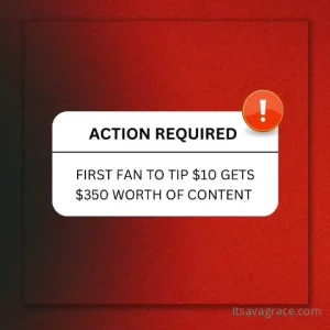 - first to tip 10 will get 350 worth of content part 2