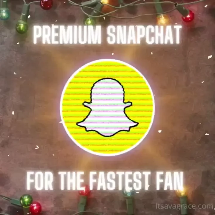 First fan to tip 15 get access to my lifetime premium snapchat instead 
