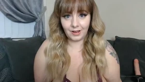 10 minutes of me riding a 9 inch thick dildo hard and deep don t you