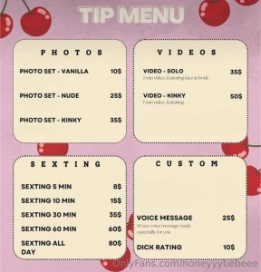 Tip menu part 1