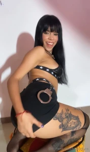 Hands where i can see them baby tonight officer booty is on duty tight