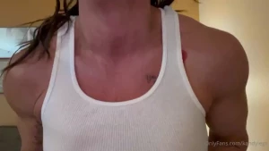 I can t wait for you to see this oiled up muscle worship joi