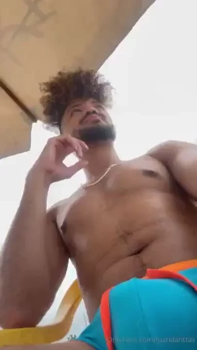 Se sunga na praia e depois do banho em casa 