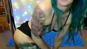 Stretchy sunday yoga in that bra connection wedgie i m sorry todays