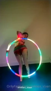 Trying to booty hoop lots of fails some butt wiggling and spanks and a