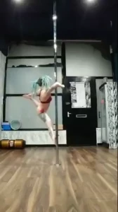 Merry christmas ya filthy animals here s my christmassy pole dance -