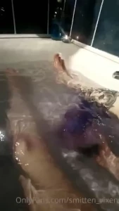 Bath time fun with the biggest bath bomb i felt like a naughty mermaid part 1