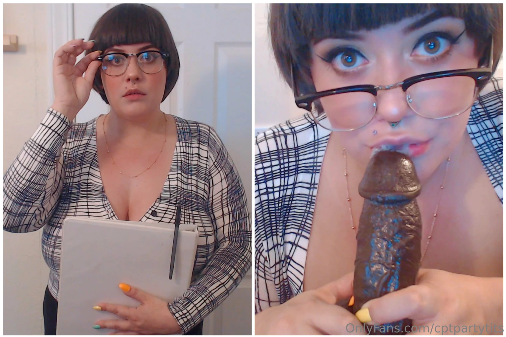 Tonight s funbag feature is called your secretary is a slut and you 