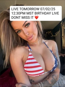 My birthday is here 12 30 pm mst be there part 1