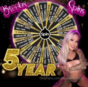 In honor of 5 years being a huge slut on onlyfans i added my best