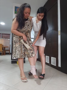 In this ocattion yelahiag sprained her ankle amp evvacast have to care part 5