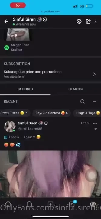 Just a reminder to all my fans i have all my content easily accessible 