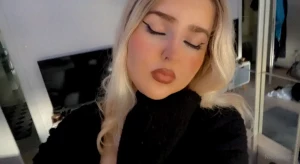 Just try my new foundation today i really love my make up and want to