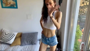 I am your queen of seduction ready for me skinny gamer tiny feet toys