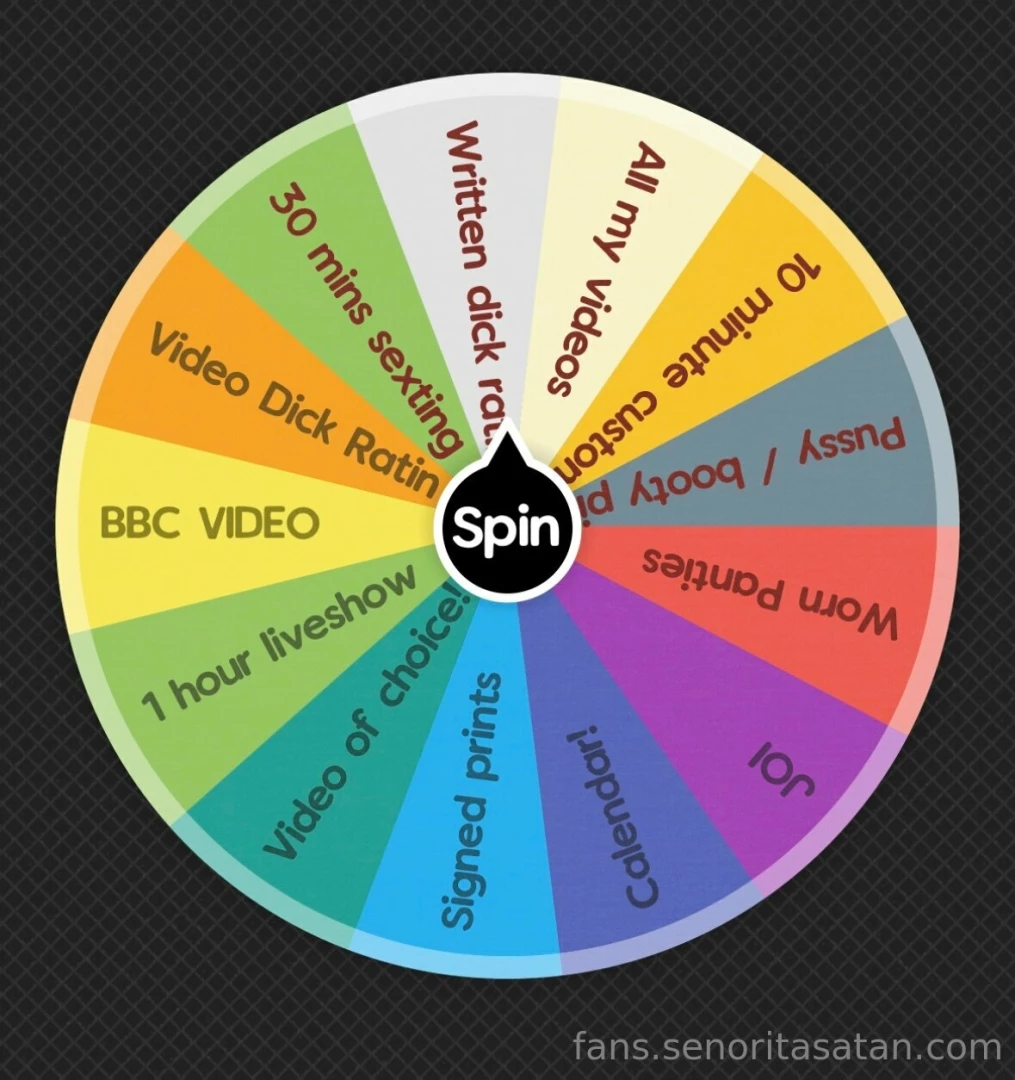 chloe_temple1 - Spin-the-wheel everyone s a winner play with me every spin is a win 