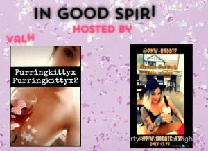 Hosted by valhallaleighh_free amp ashley blackk 1 purringkittyx 2