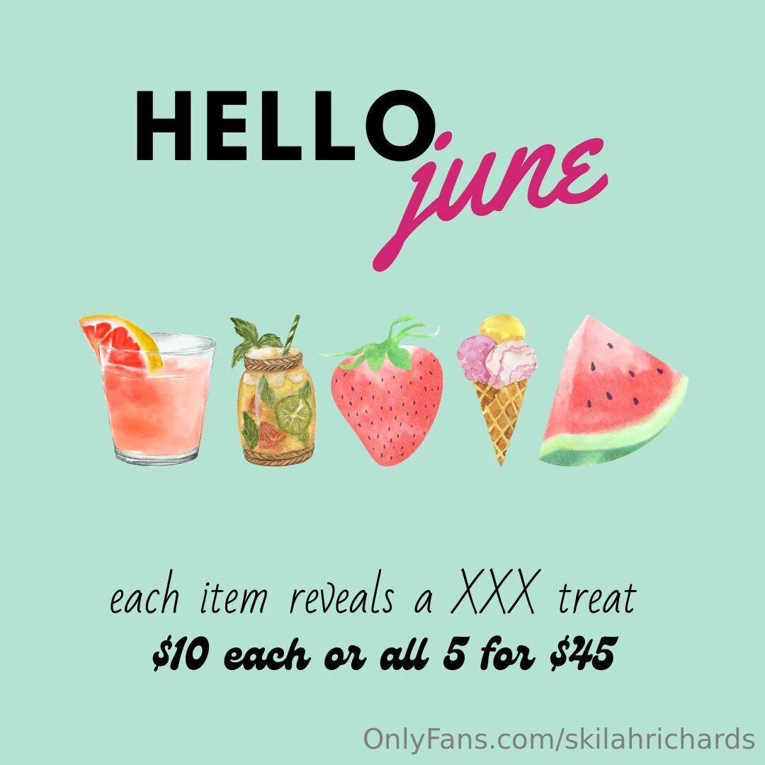 Hello june unwrap the mystery june s here and she brought treats i ve 