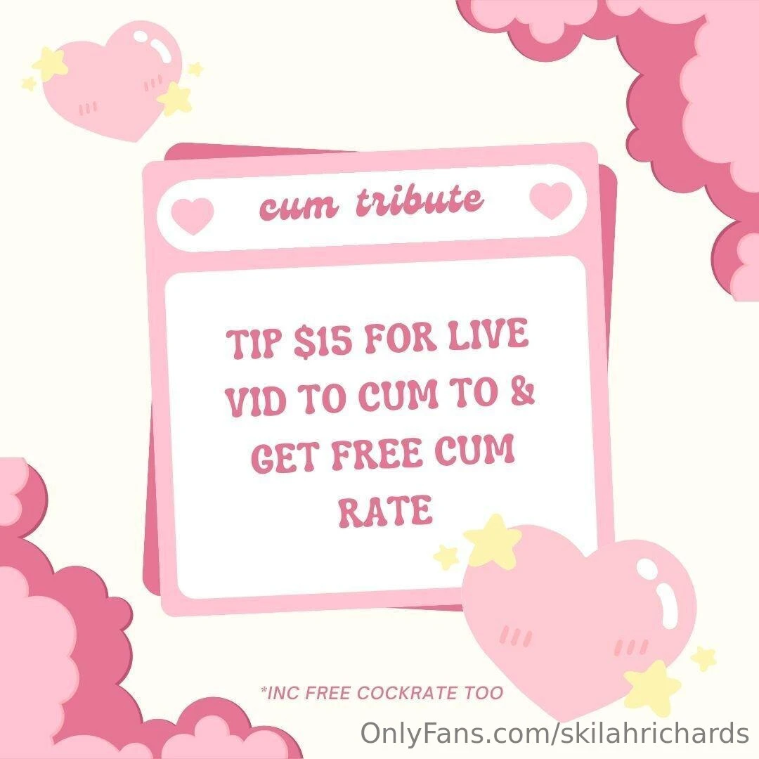 Tip 15 to cum tribute me - get live video to cum to bundle of your 