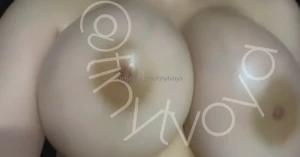 My big oiled up boobs bouncing