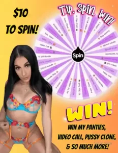 Lucky spins everyone wins amp the prizes are slutty tip to play right