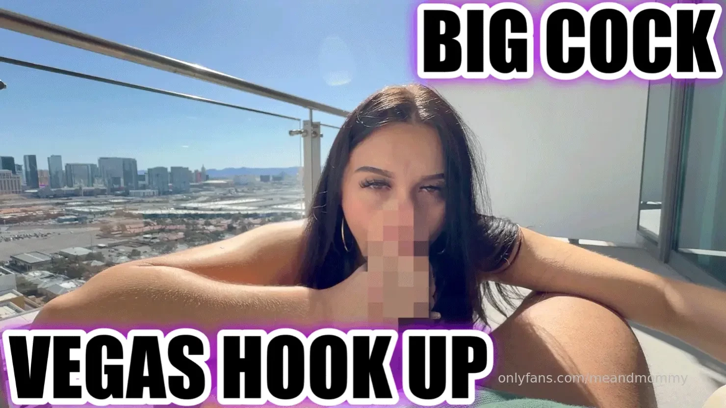 Vegas balcony pov suck amp fuck something about vegas makes my inner 