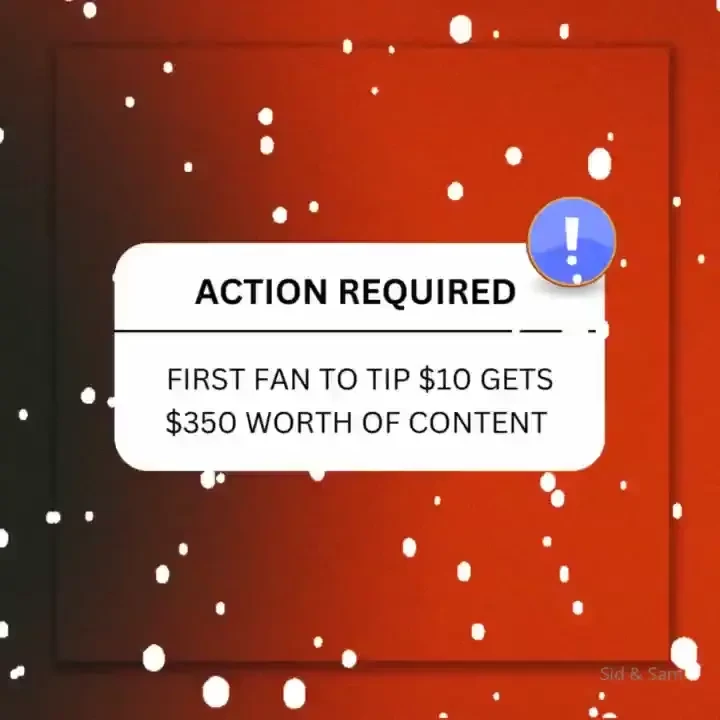 First fan only xmas exclusive tip 10 for 350 worth of content 