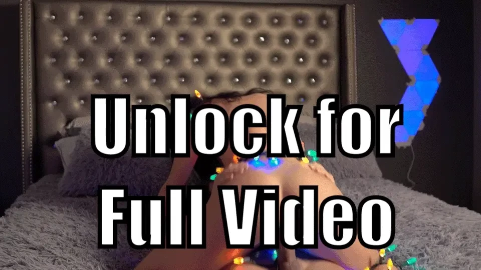 Riding cock wrapped in holiday lights riding cock cowgirl amp reverse 