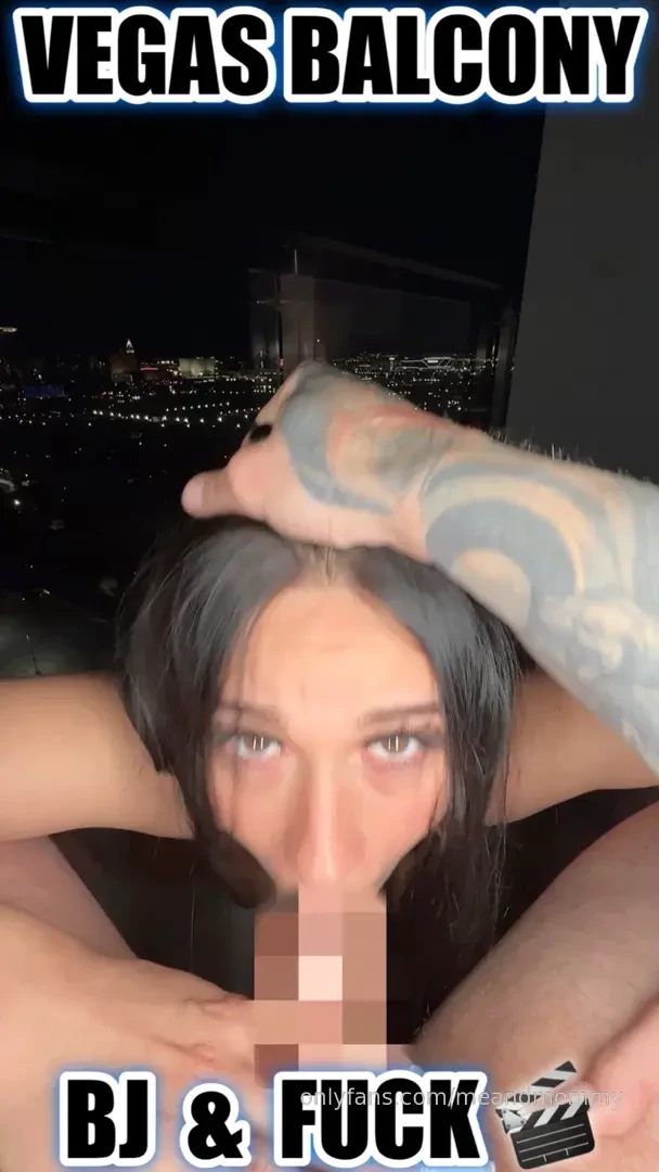 Sloppy pov vegas balcony hook up i was teasing aaronsnowxxx sooo hard 