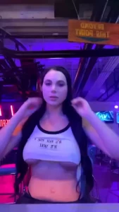 When a nipple comes out at the bar part 1