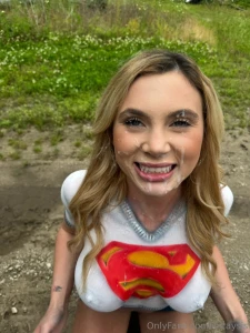 Got my face and body painted by a stranger s dick in public some guy