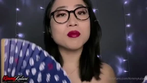 Asmr sassy dr ting li lets you worship her ass