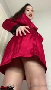 Asmr teasing and stripping off my red robe