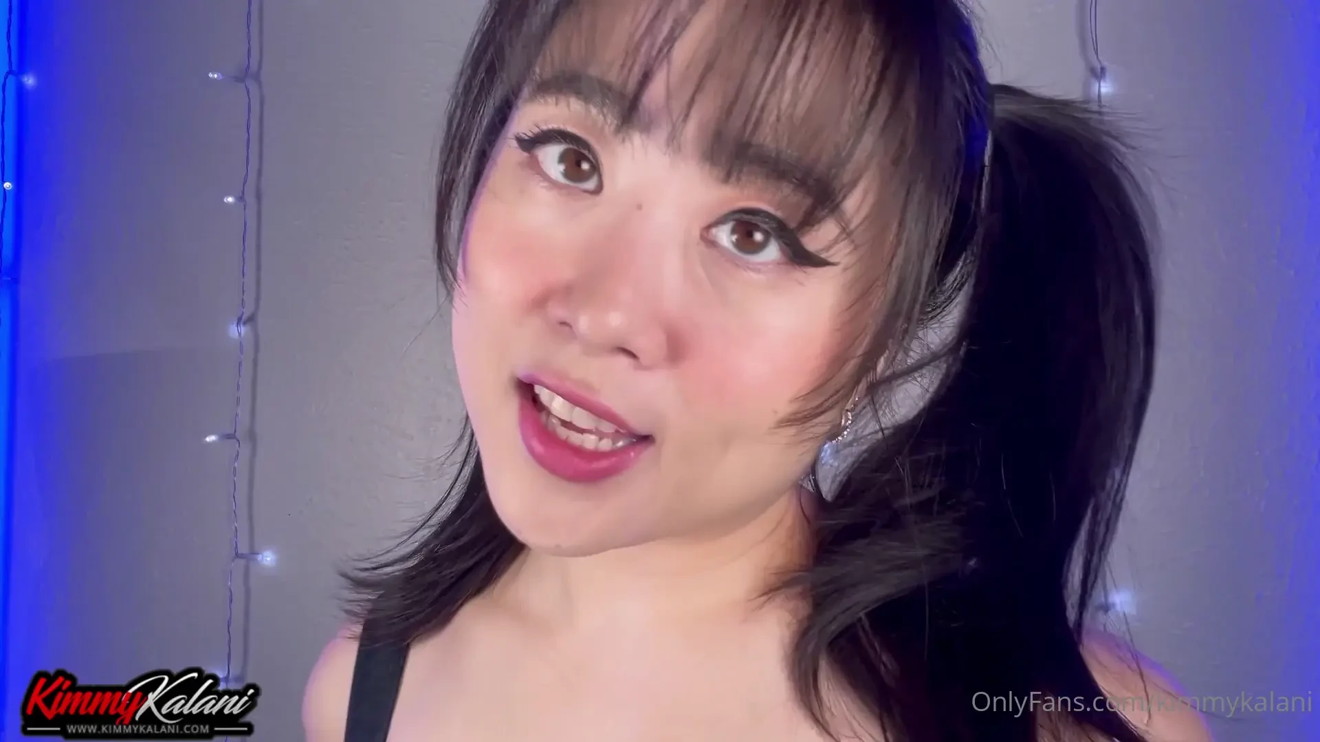 Asian baby girl licks daddy s tasty cock amp cum -asmr lens licking i 