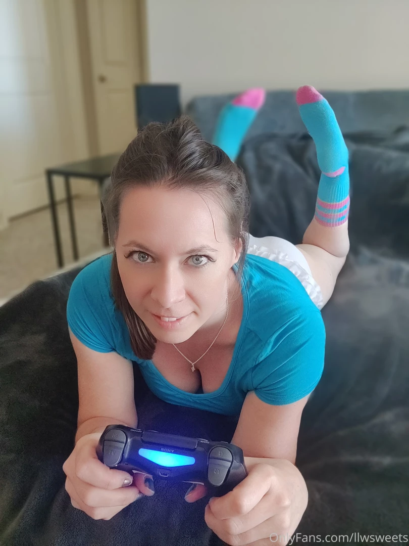 Doing a little bit of gaming 