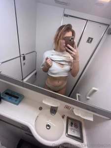 Check ur dms for mile high fun i was a slut in the bathroom on my way part 2